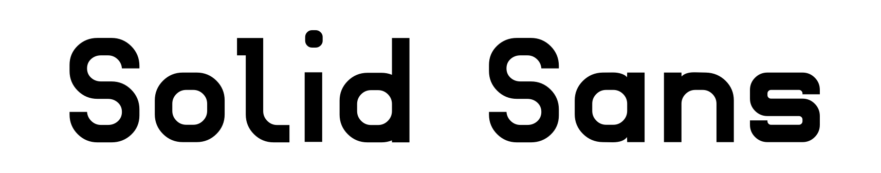 Solid Sans